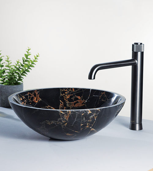 Circa Portoro - Portoro Gold Marble Basin  – Aquant India
